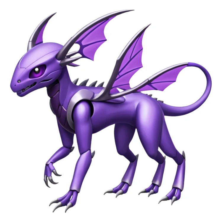 Genesect-Miraidon-Lunala-Fakémon-hybrid-creature (full body)  sticker