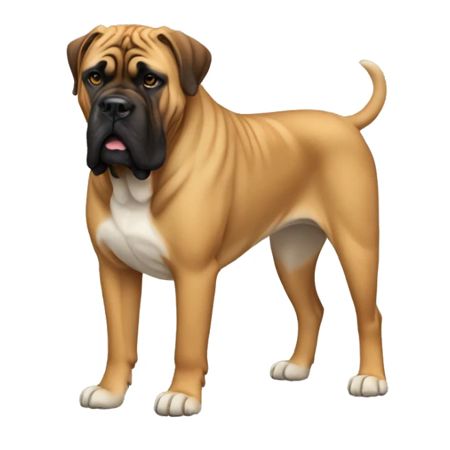 Bullmastiff Dog Breed Full Body sticker