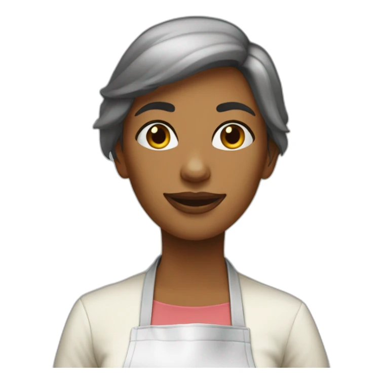 femme dans la cuisi e sticker