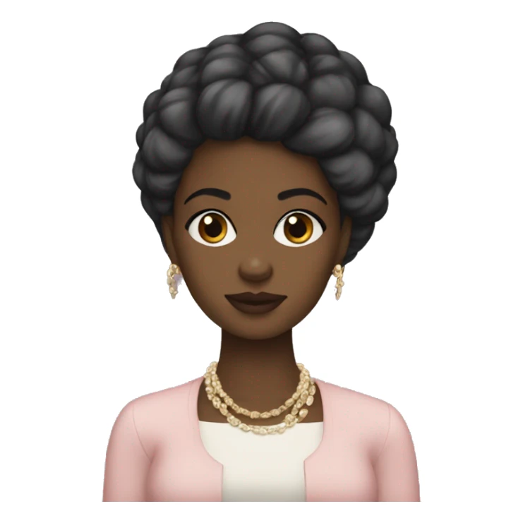Chanel oberlin black girl sticker