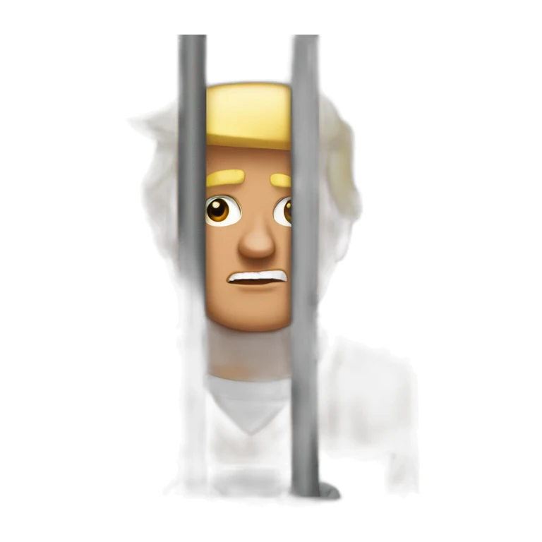 trump in jail sticker