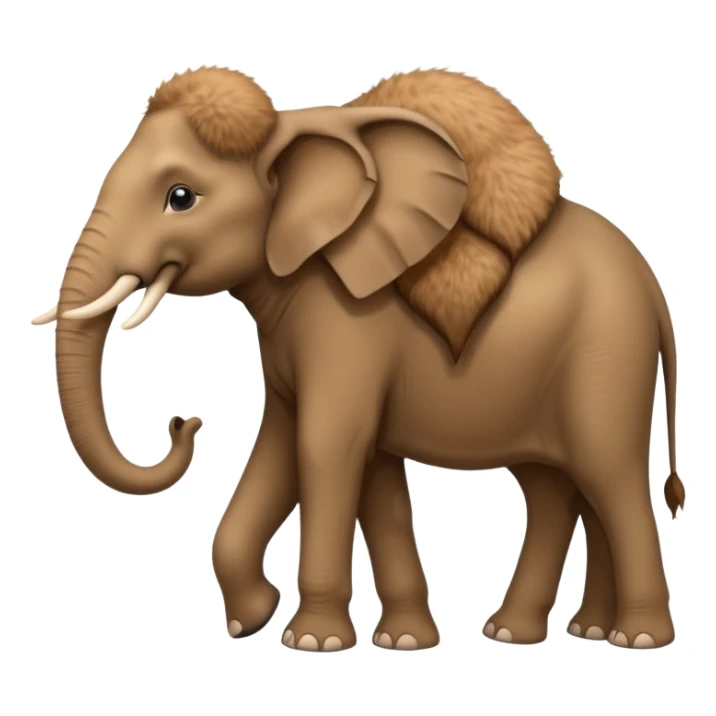 Éléphant sur le dos d’un chameau sticker