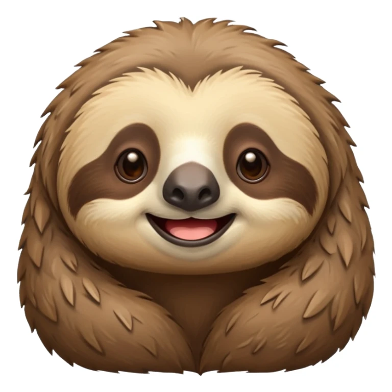 Perezoso que se esté riendo sticker