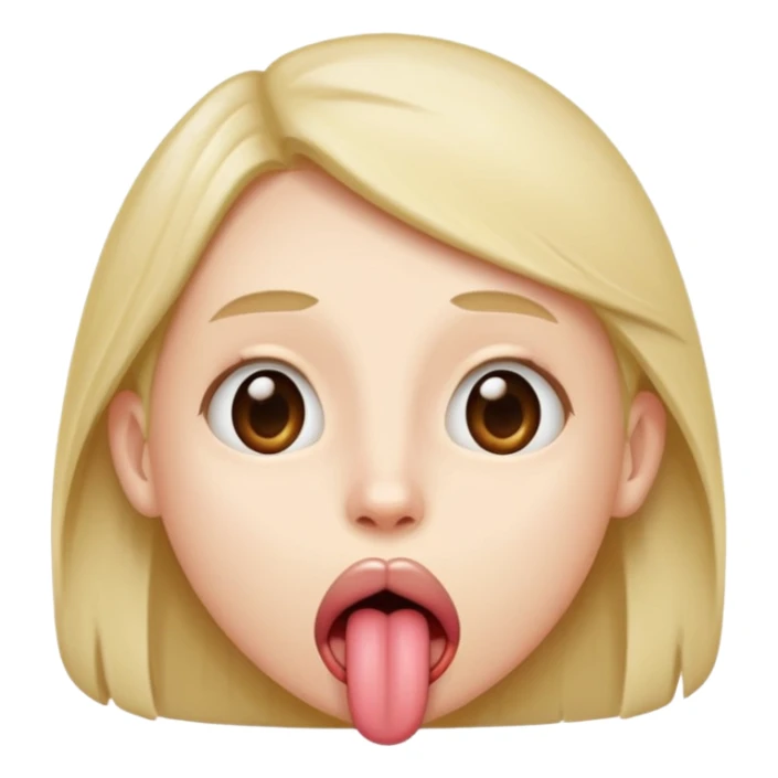 longer tongue no background sticker