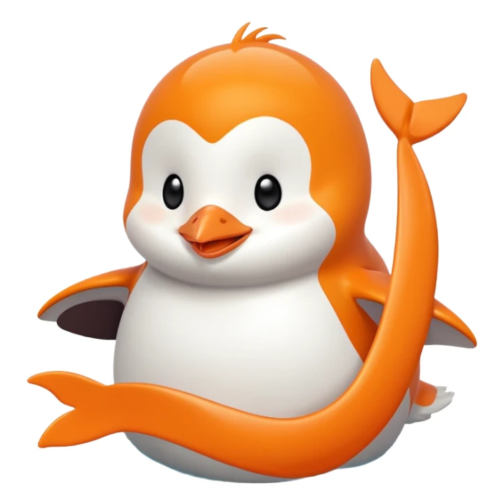 Colorful banner that says 'Bind IS Life!!!', in bright orange, and on top of the banner a winking little white happy penguin. Make sure that the banner says exactly the text above sticker