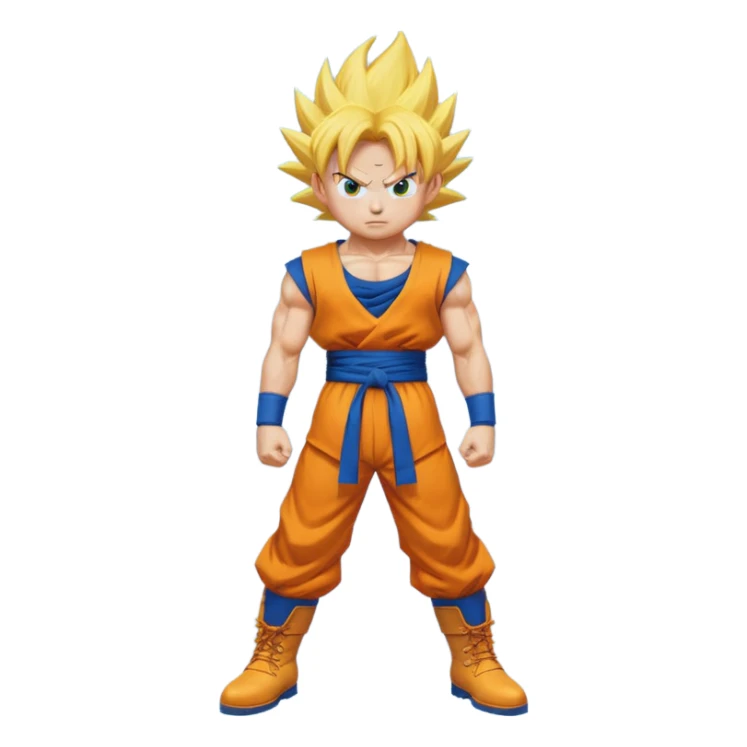 son goku super saiyan sticker