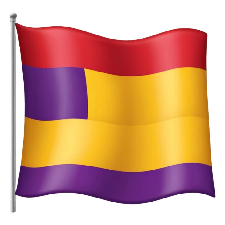 Bandera republicana sticker