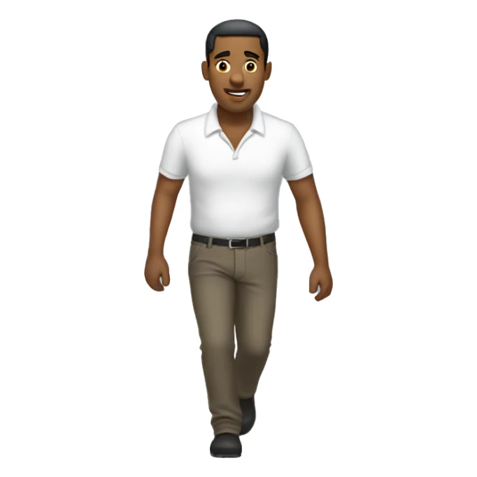 typical Dominican Man getting out of work sticker