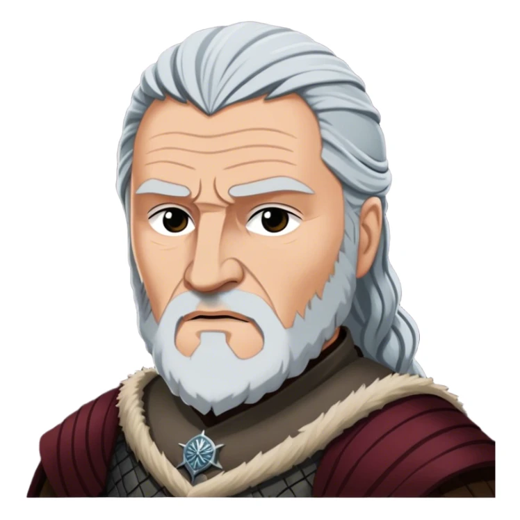 Brynden Tully from game of thrones sticker