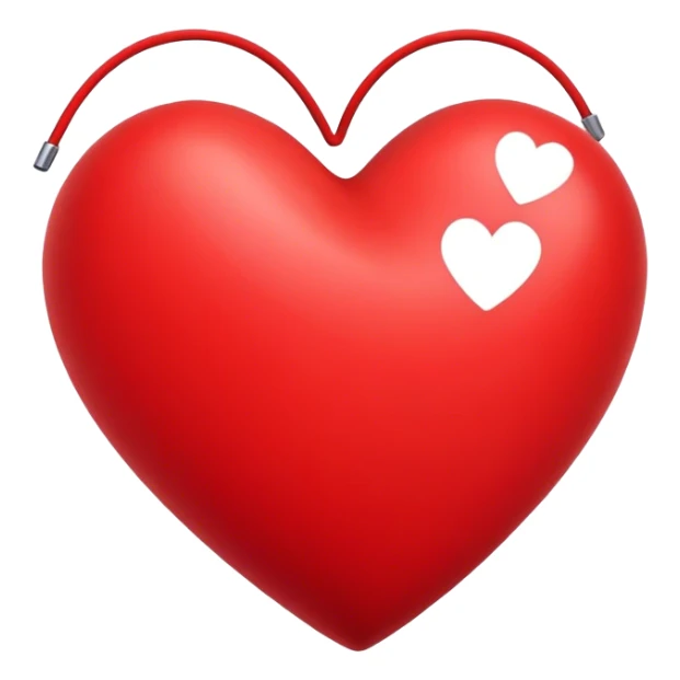 Heart sticker
