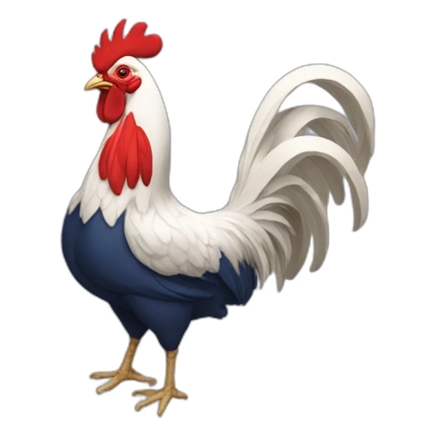coq equipe de france  Voil sticker