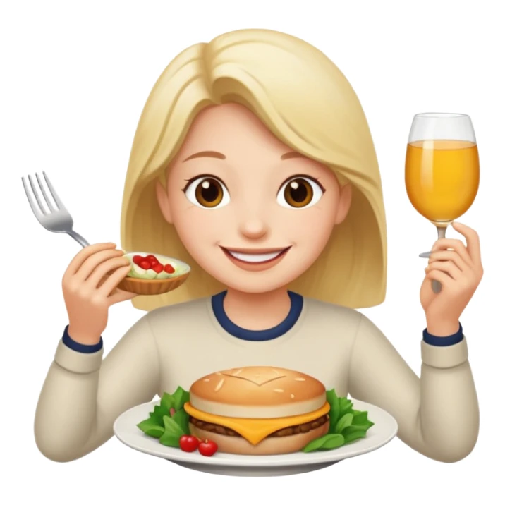 ALGUIEN SABOREANDO UNA COMIDA MUY RICA sticker