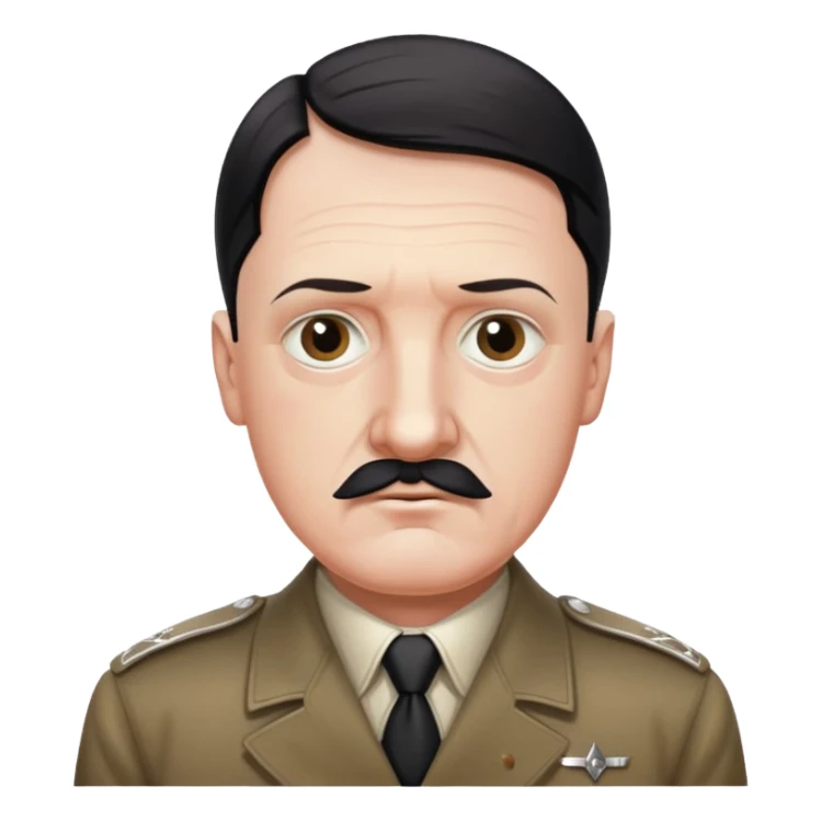 Hitler in France Toulouse  sticker