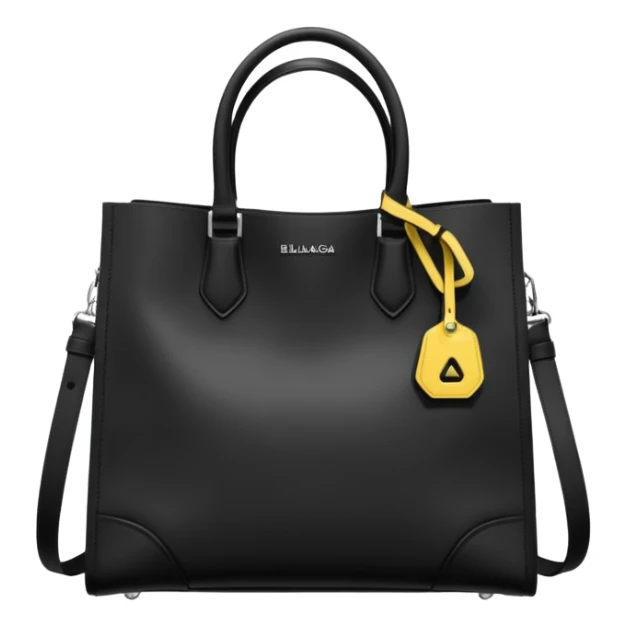 city tote bag from Balenciaga black sticker