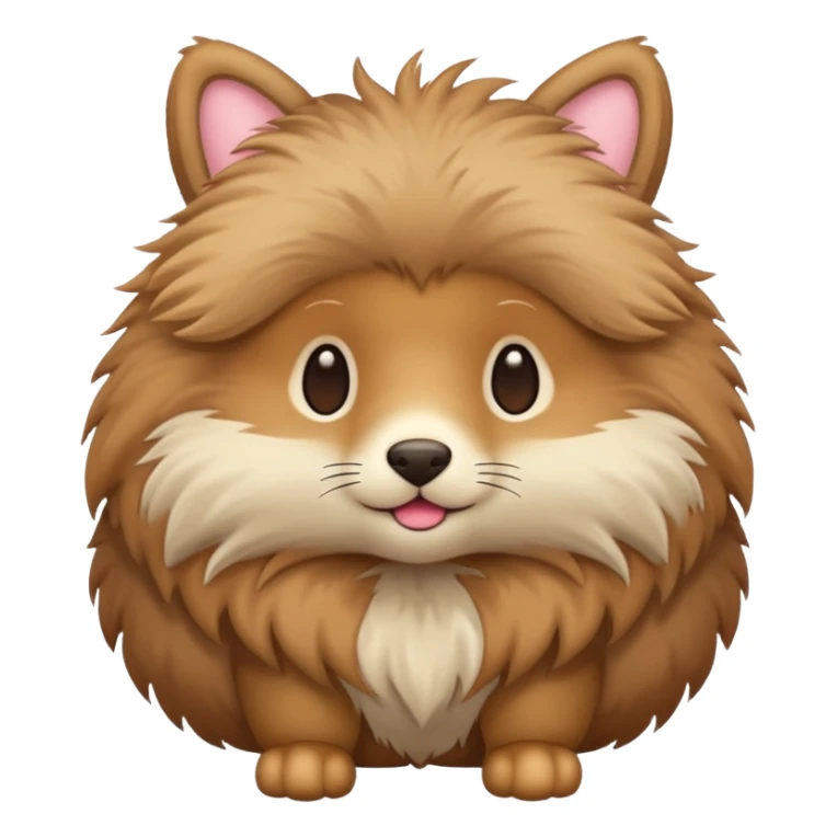 Cute animal full body with legs and all sticker