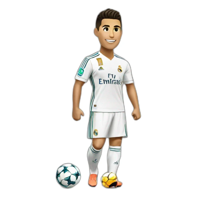 cristiano Ronaldo for real madrid sticker
