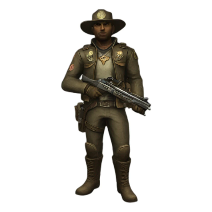 Fallout new vegas ncr ranger veteran sticker