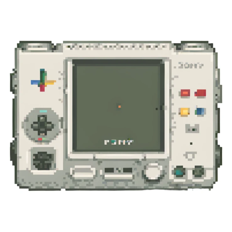 белый плеер Sony, no background sticker