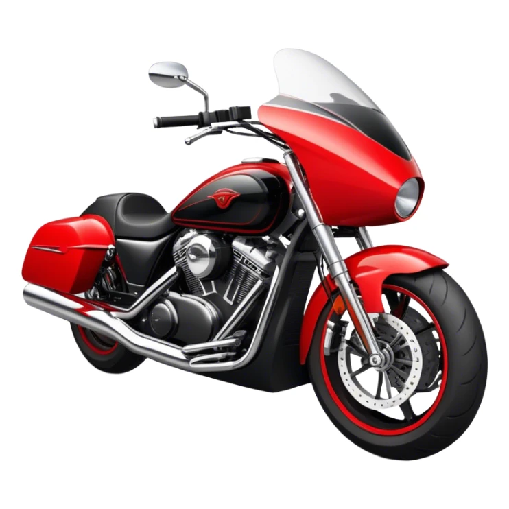 An icon showcasing a sleek motorcycle and a powerful car side by side, with bold, dynamic lines emphasizing speed and performance. highlighting their sleek design, custom tuning, and the excitement of the open road. Perfect for showcasing adventure and freedom on wheels. transparent background sticker