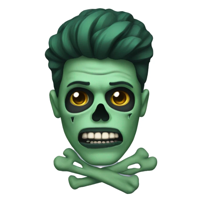 💀 Green sticker