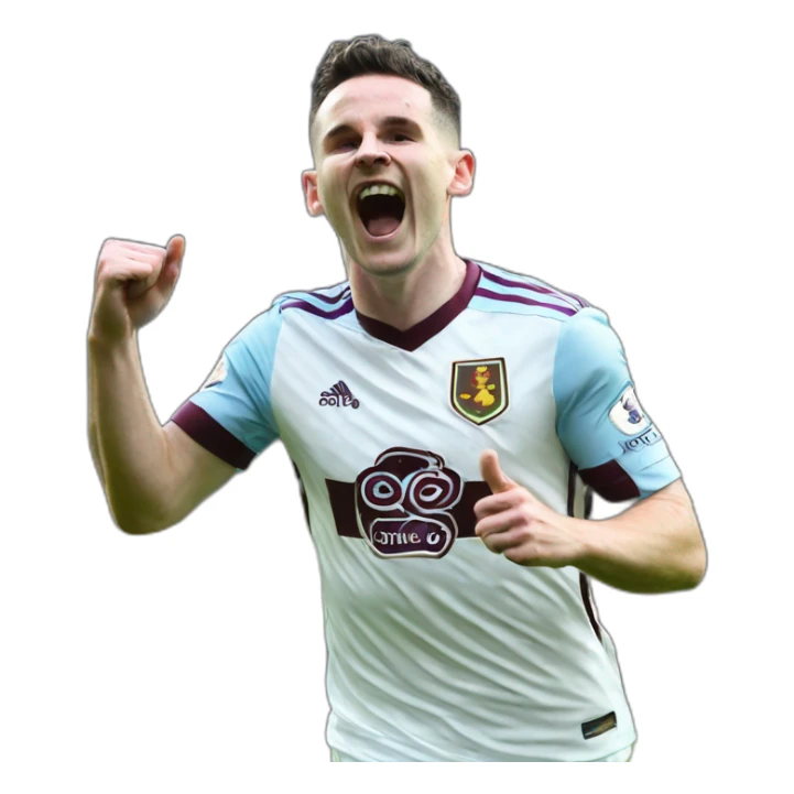 John McGinn celebration Aston villa sticker