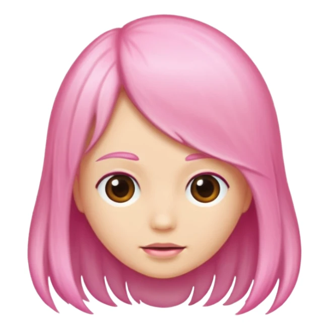 hair follicle, with pink colors sticker