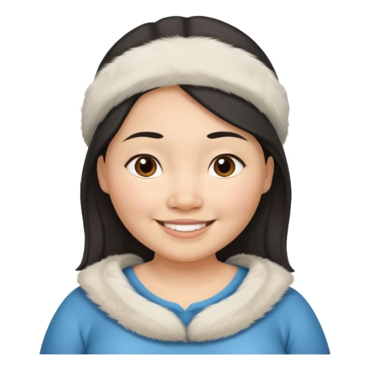 pregnant inuit woman sticker