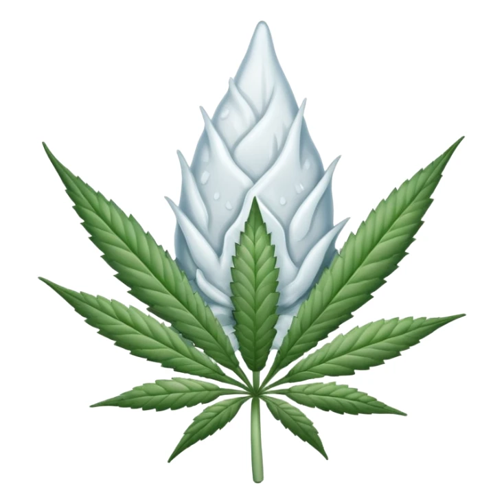 white color marijuana, no color sticker