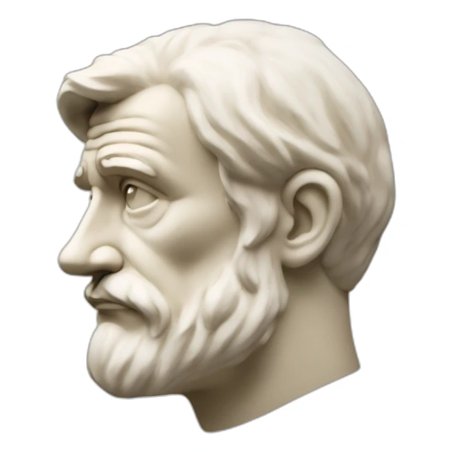 a real estate agent like rodin's thinker sticker