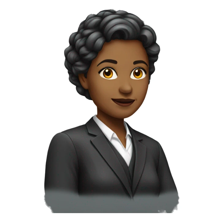 lawyer female 36 yers old sticker