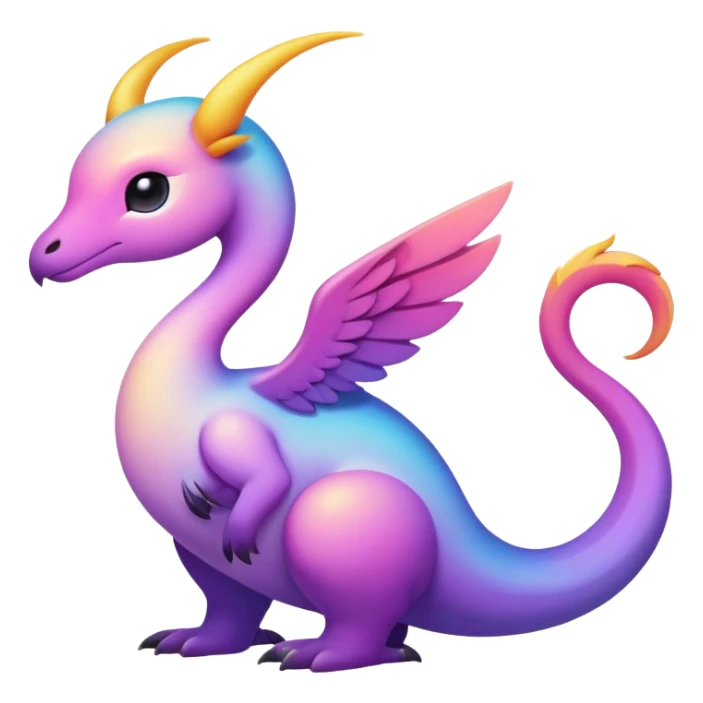 divine complex gradients aesthetic-scenic-Fakémon-creature sticker