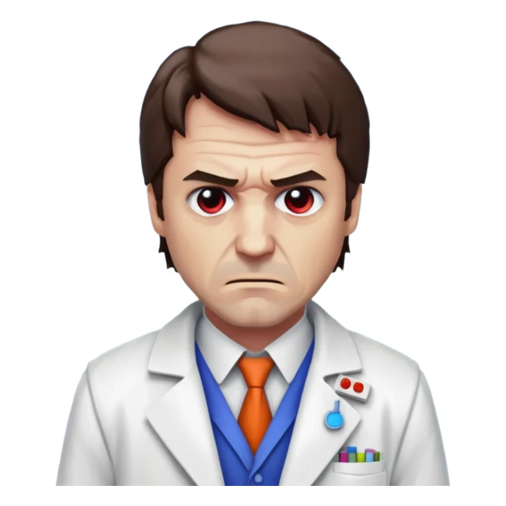 house m.d house taking vicodin, colorful, 8-bit, angry house sticker