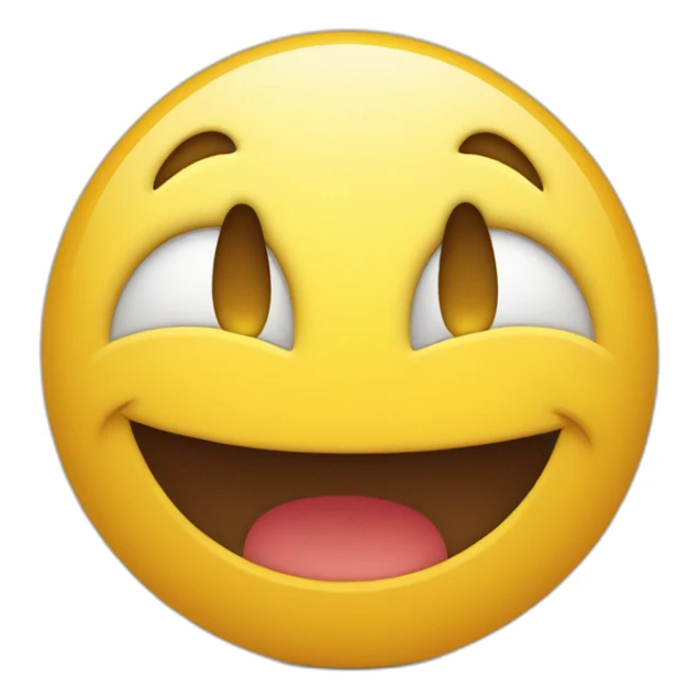 Smiley qui sourit en pleurant  sticker