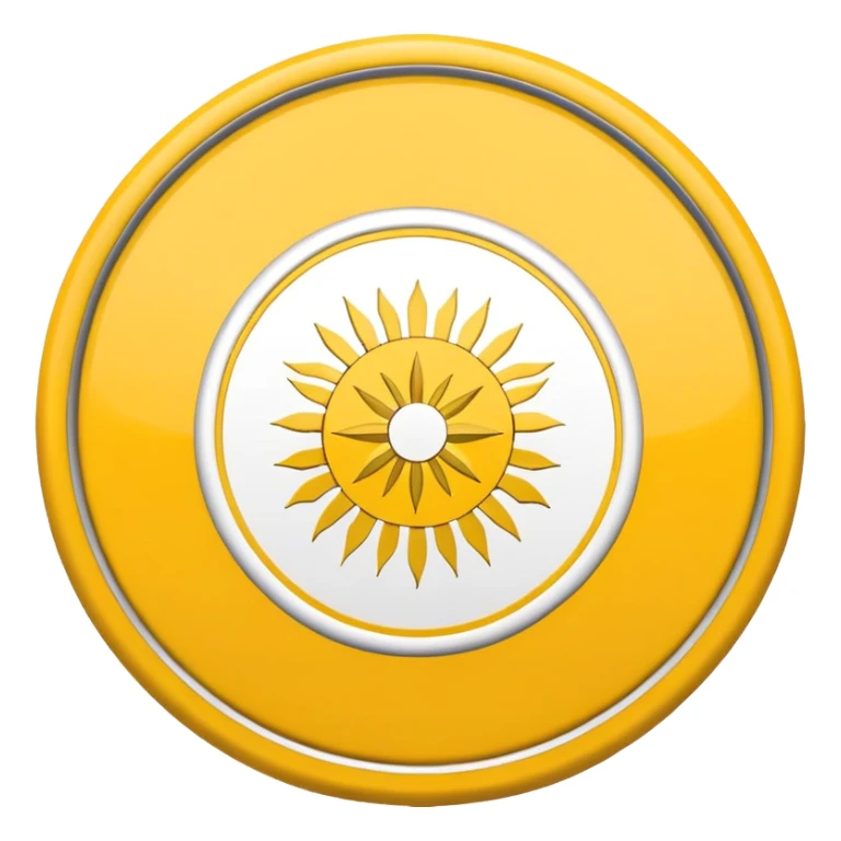 Flag of Mauryan empire  sticker