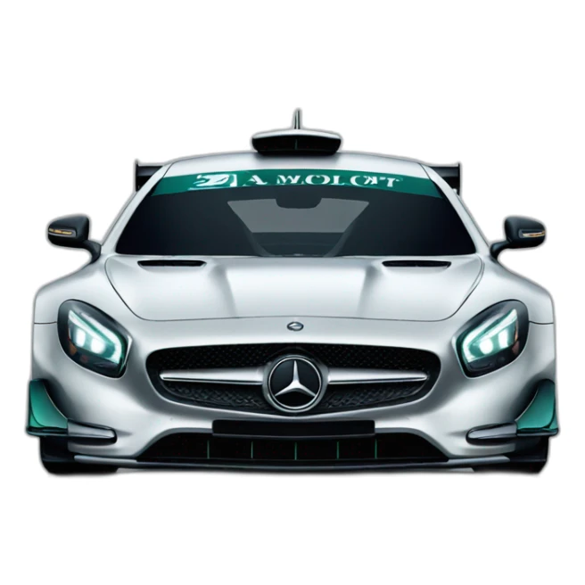Mercedes F1 sticker