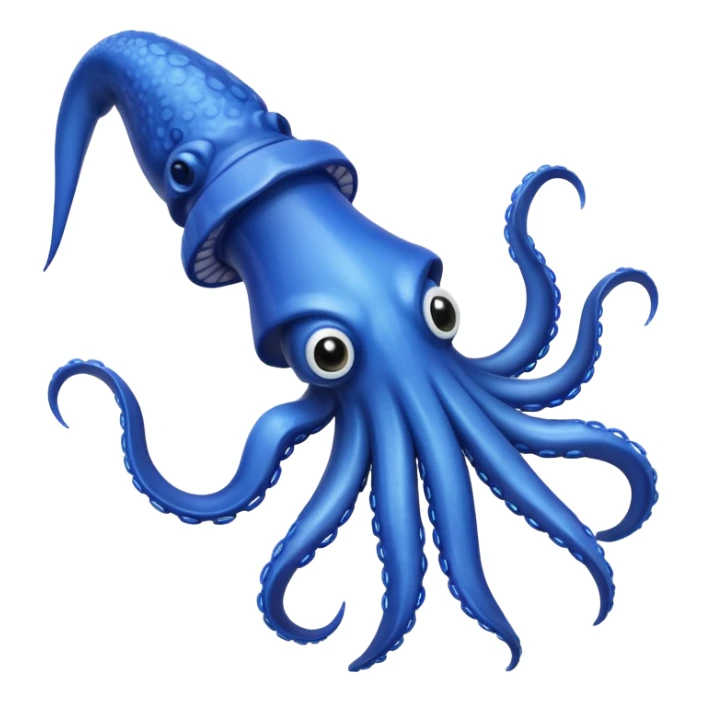 squid fake bait fishing sticker