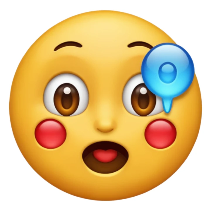 Some cool emoji of amazement sticker