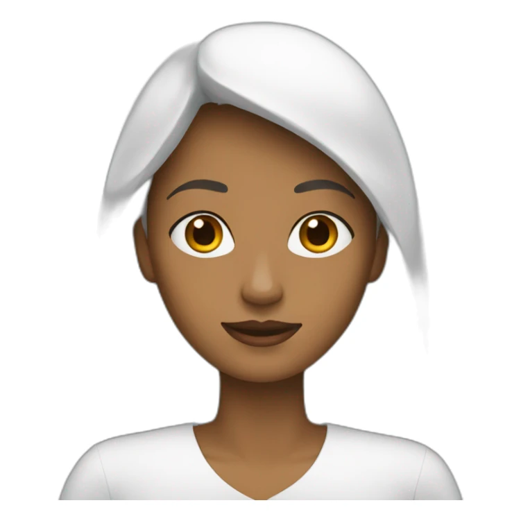 Une femme voilée sticker