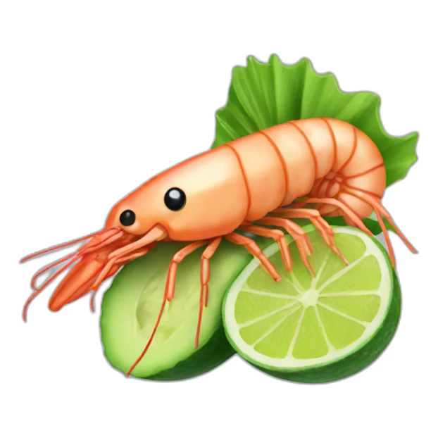 Shrimp Aguachile sticker