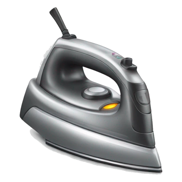 Iron is an electric device for straightening clothes sticker