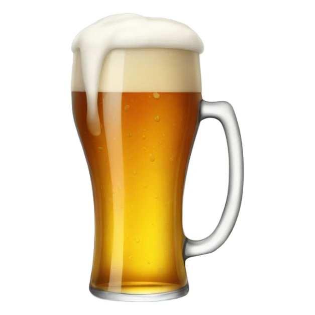 glass of beer sticker