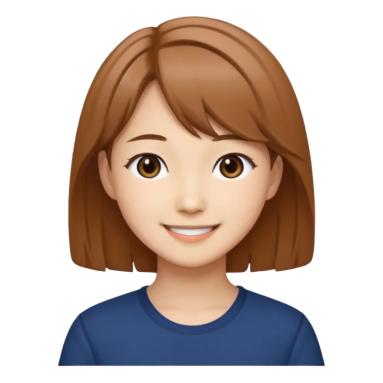 miho nishizumi smiling sticker