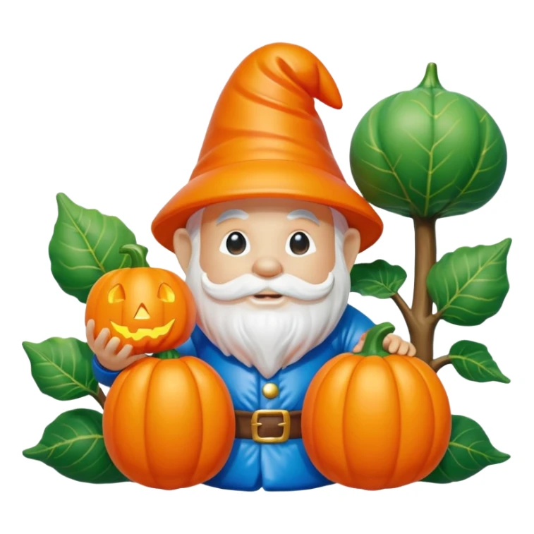   jeff koons halloween garden gnome inflatable sticker