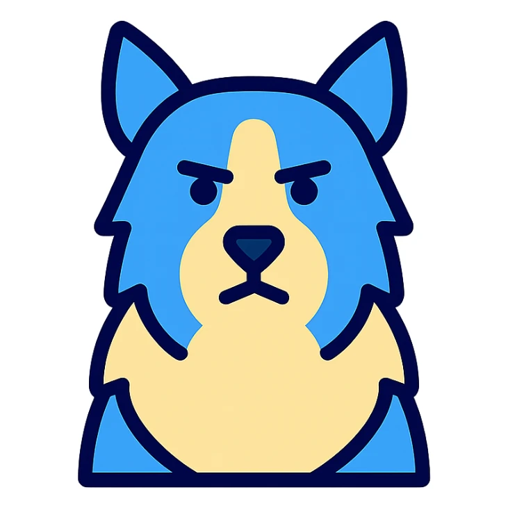 strict sheepdog sticker