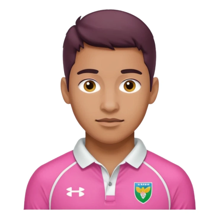Rugby Fashion pink sticker