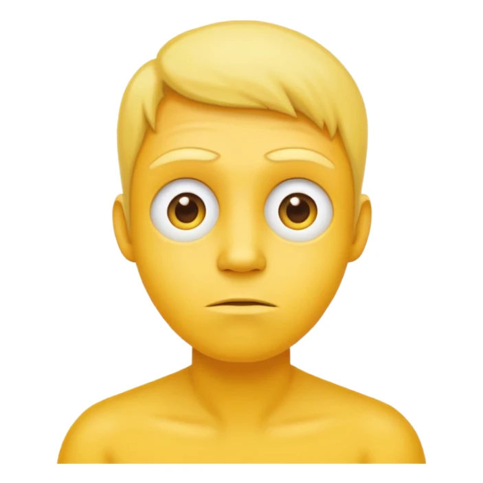 Yellow dude saying am I muted sticker