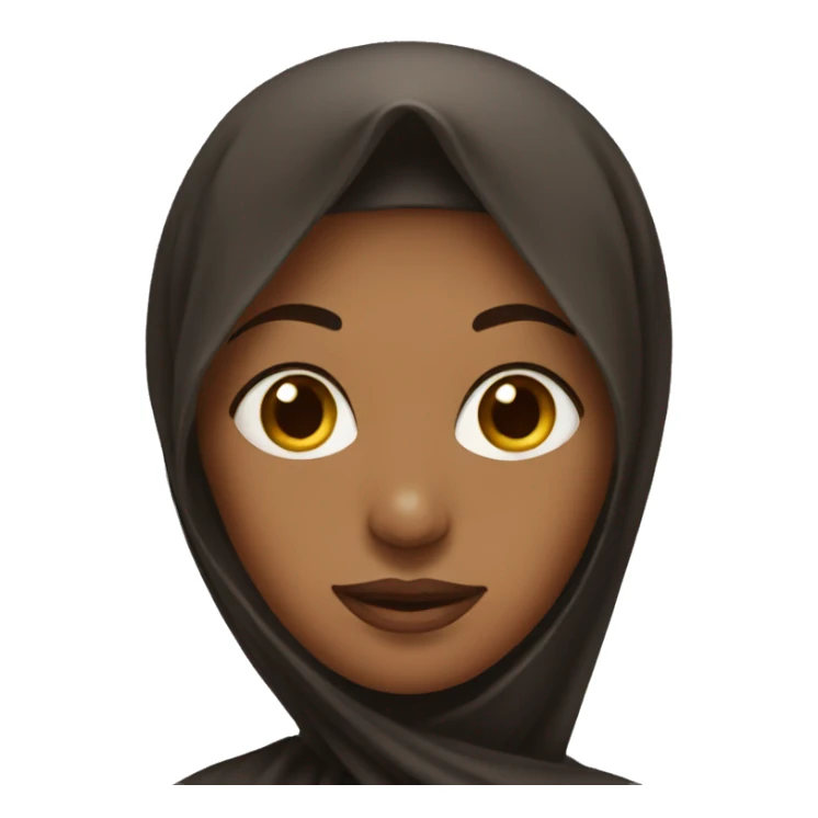 brown woman with an orthodox veil sticker