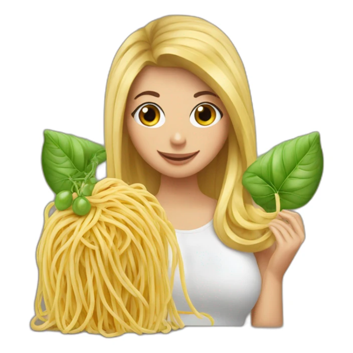 spaghetti vespa vine and beatiful woman sticker