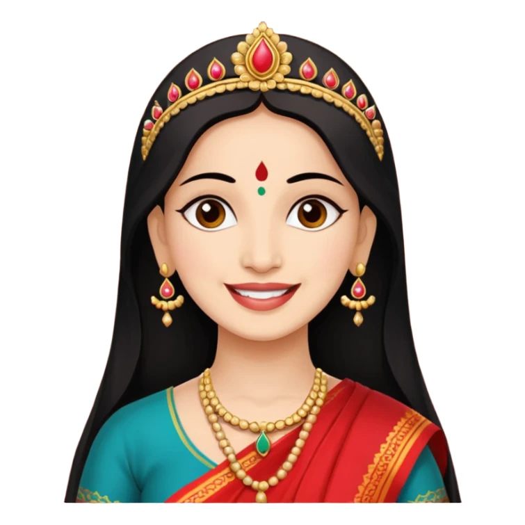 Daya bhabhi from Tmkoc serelak saying e maa mata jiiiii!!!! sticker