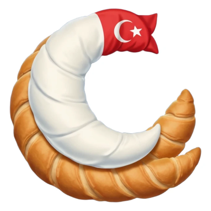 Drapeau de la turquie en couleur bleu sticker